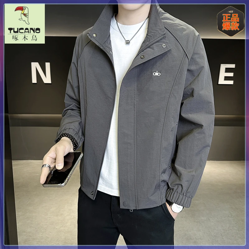 TUCANO/啄木鳥男士2025秋季新款立领帅气工装夹克男生衣服高级感