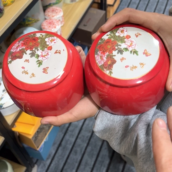 茶叶罐陶瓷家用储物罐轻微瑕疵品介意勿拍