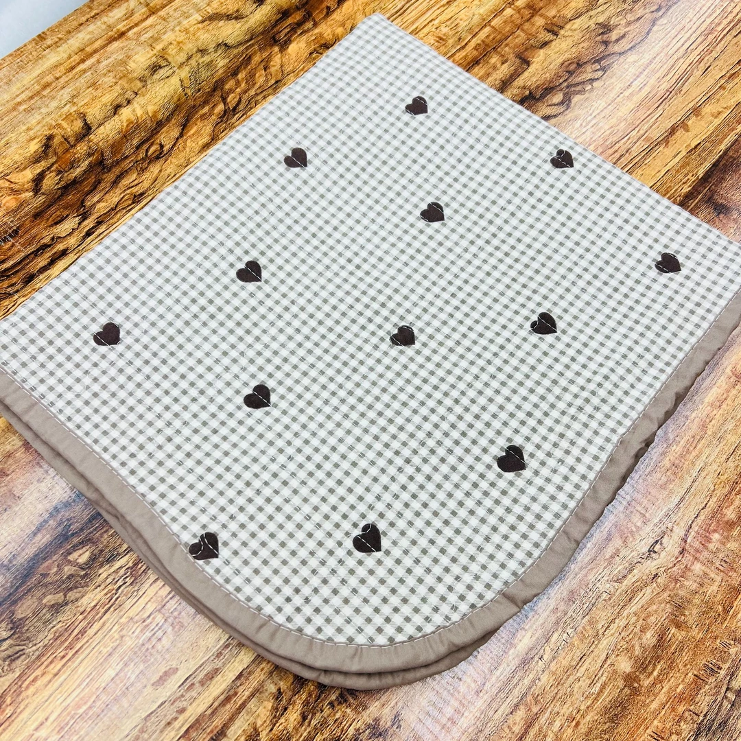 【沙发靠背巾】<焦糖爱心>70X90cm<±5cm><2条装> 双面透气印花