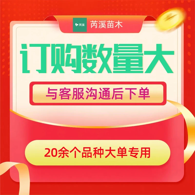 20余个葡萄苗品种大单专用  与客服联系后下单