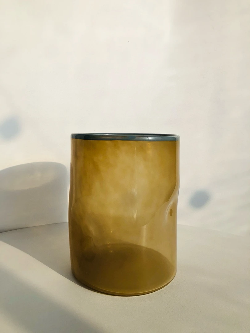 极简风透明琉璃花瓶