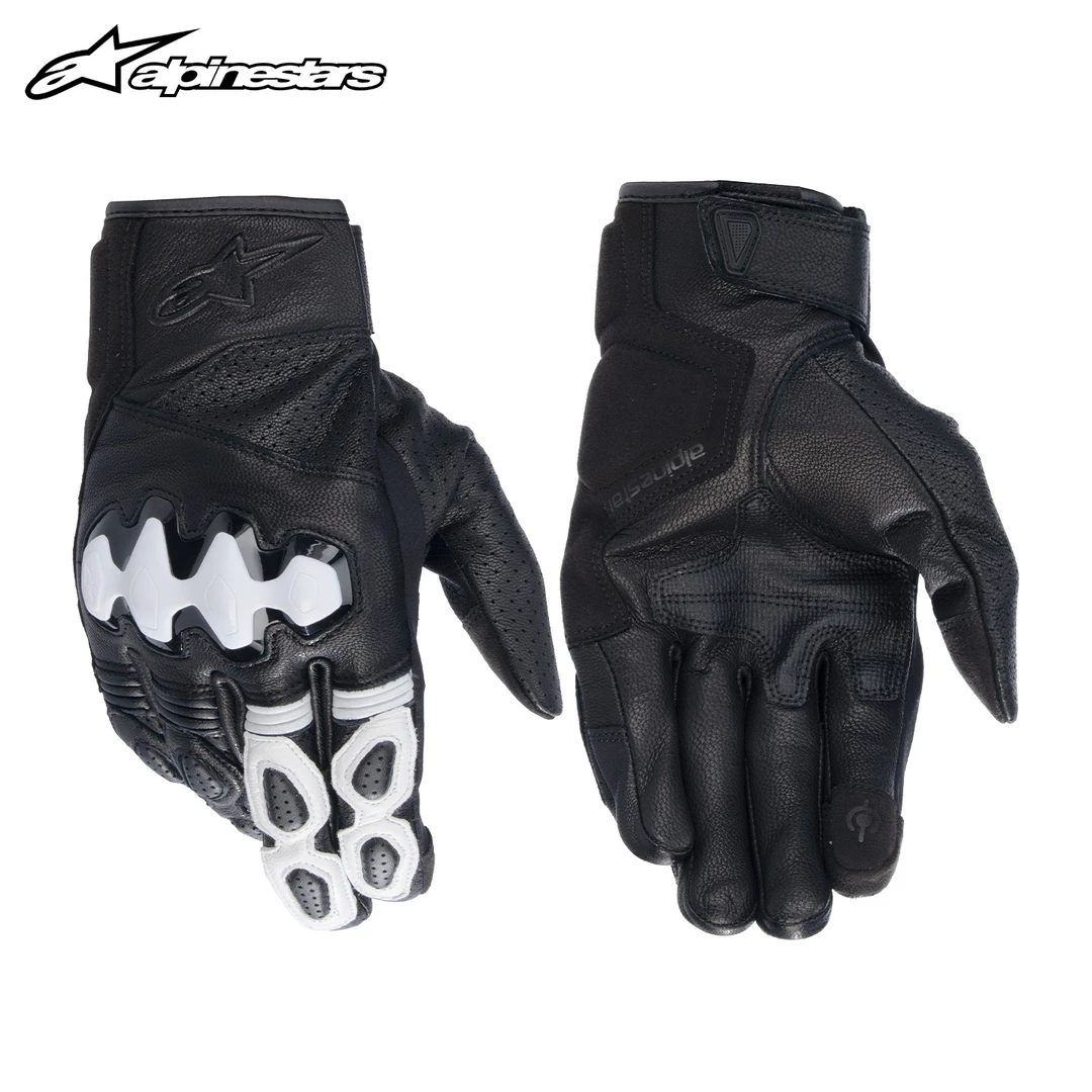 a星羊皮摩托车骑行手套CELER V3透气真皮机车手套防摔机车装备男