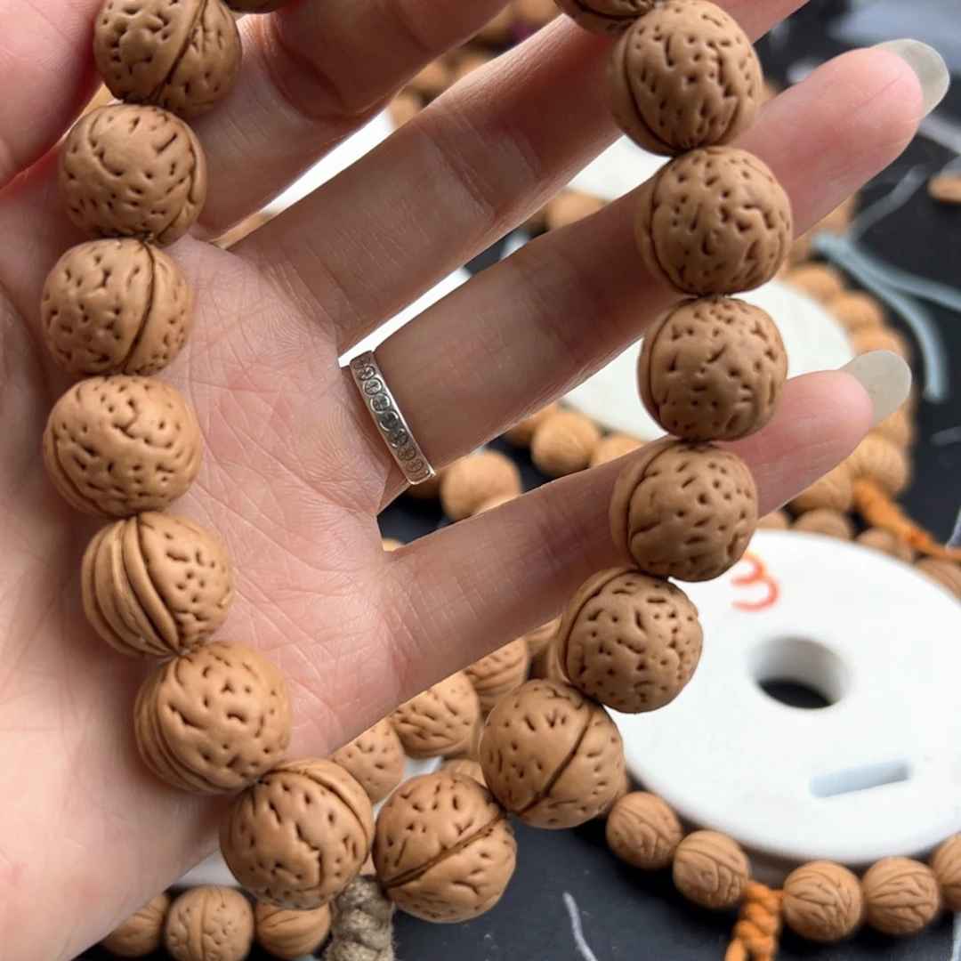 用***3手串桃核野生山桃核手串手链