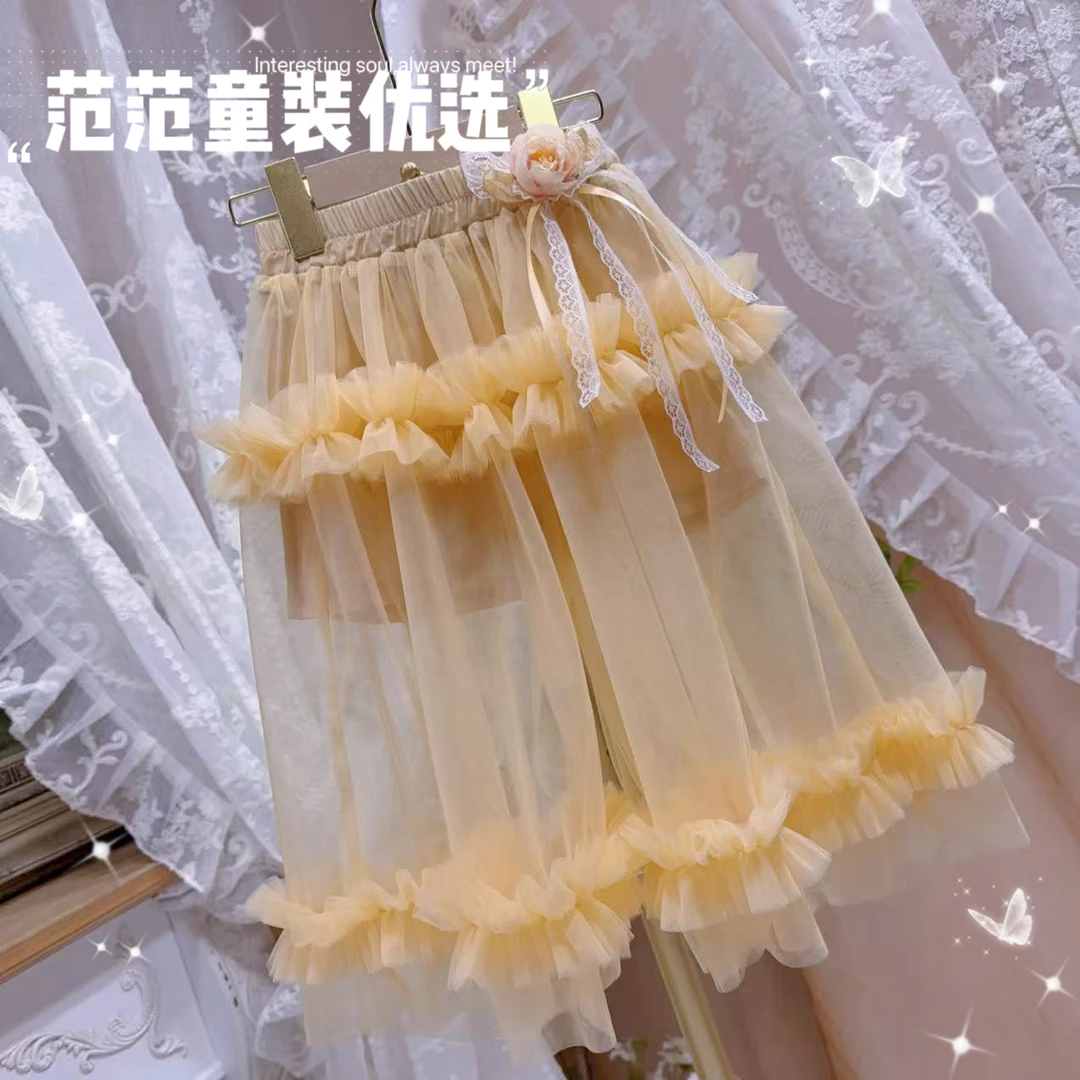 【范范童装优选】女童轻奢小清新【贝儿公主】春夏裤2658