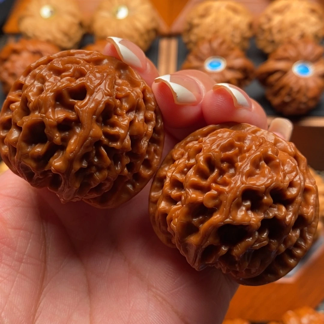 文玩核桃把件C***.苹果园