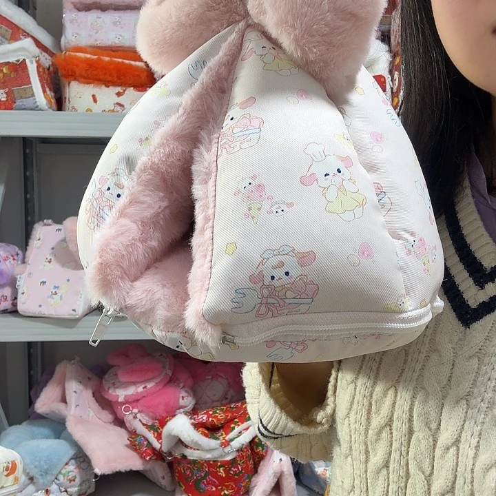 棉花糖大号可拆中长毛