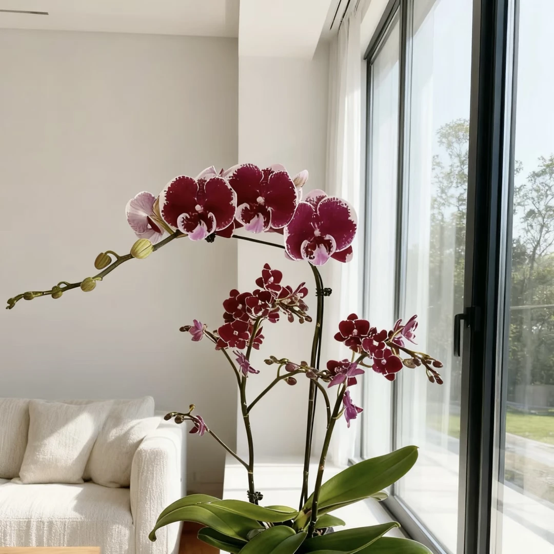 植趣花卉【圆舞曲】特级超大花3.5加高开花/花苞混发带1-2侧枝发货