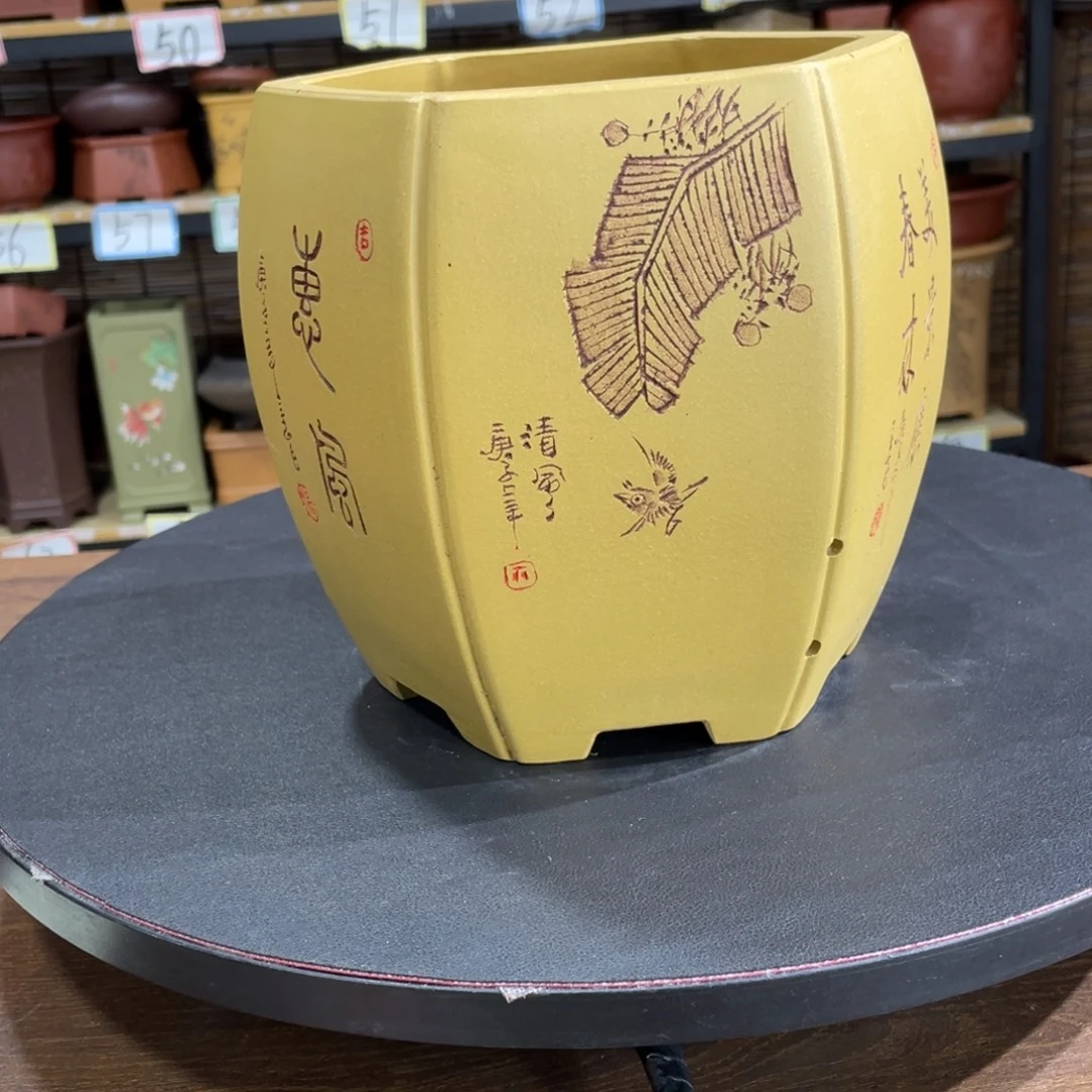 紫砂花盆紫砂花盆在这里