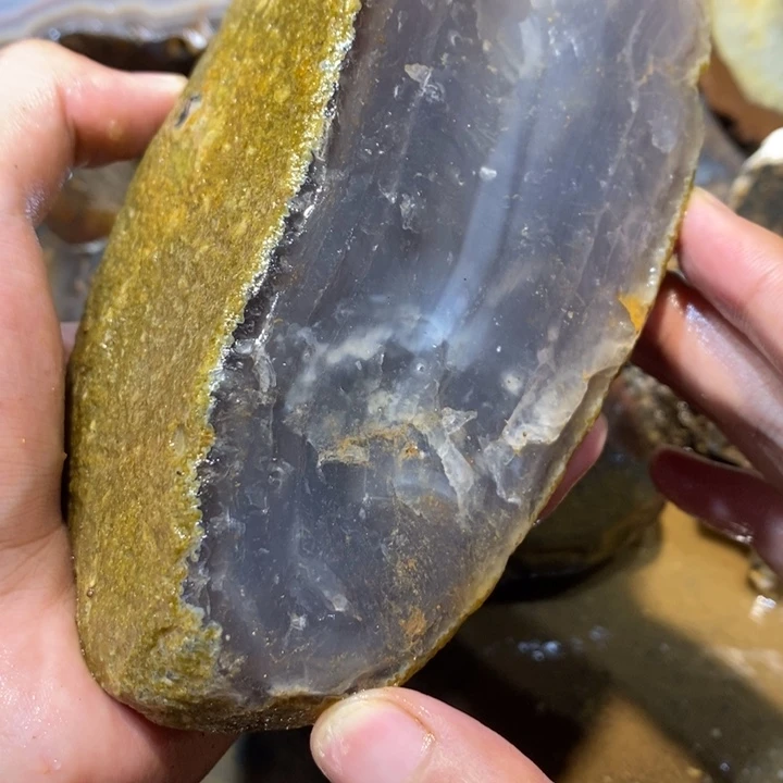 未镶嵌玛瑙/玉髓珠宝半成品