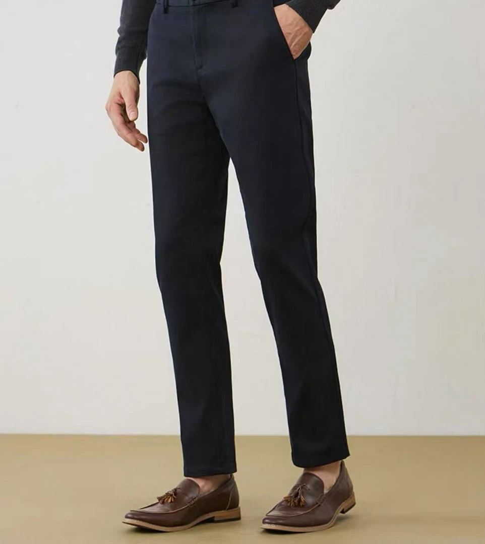 男士商务休闲直筒西裤-768