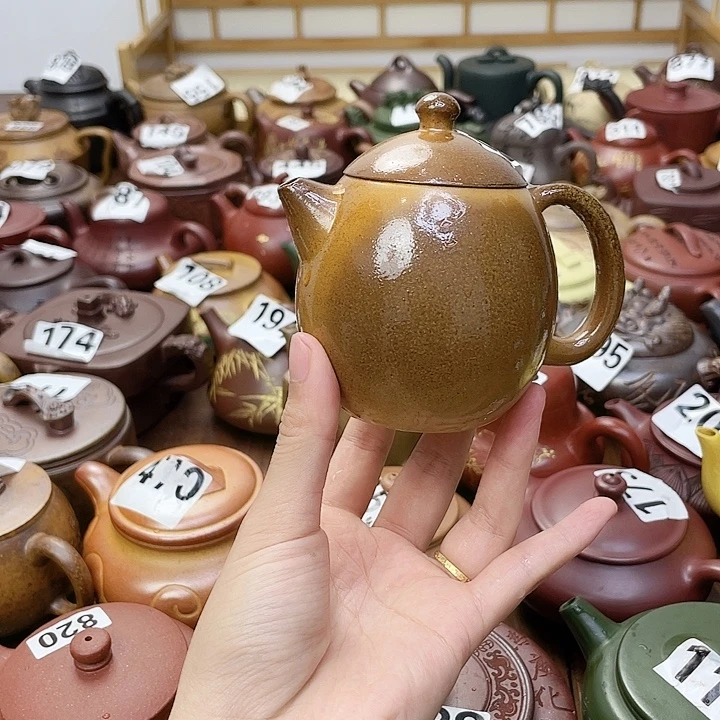 茶壶紫砂紫砂微瑕