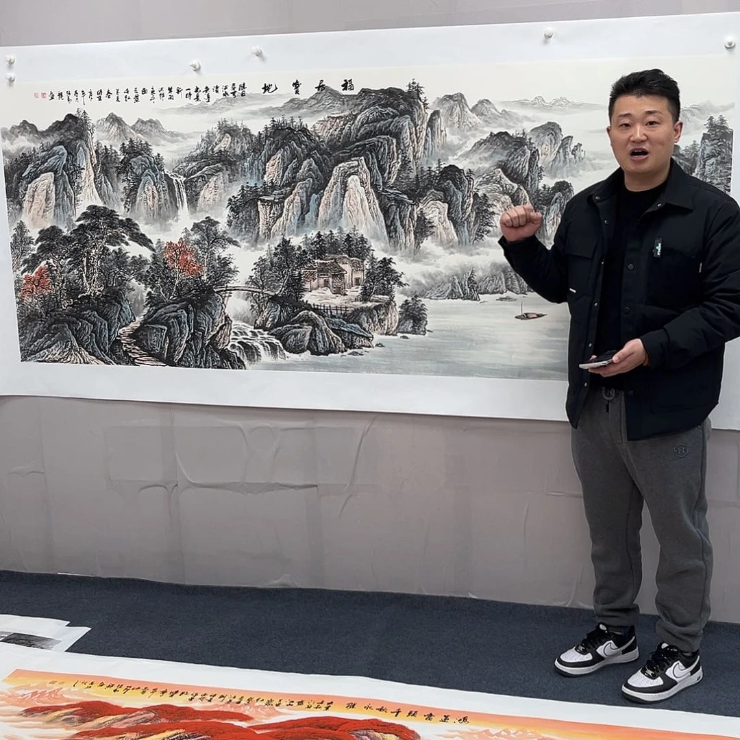 国画宣纸国画作品纯手绘