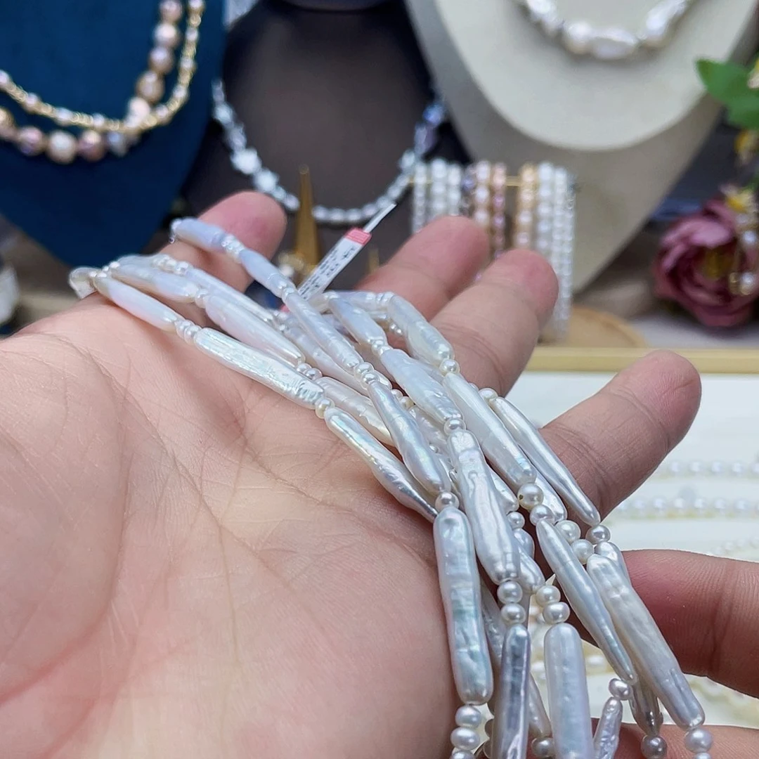 淡水珍珠颈饰合金