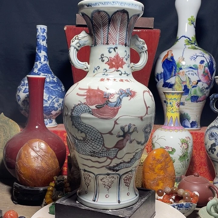 瓷片青花瓷器手工制作