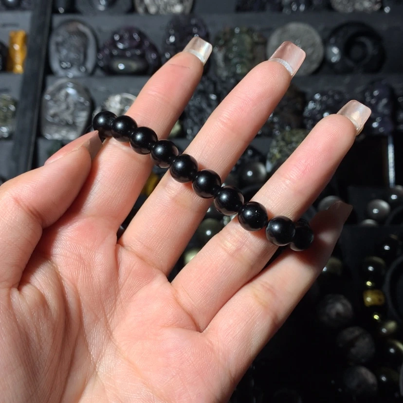 【闪购商品】黑曜岩手链未镶嵌用****2