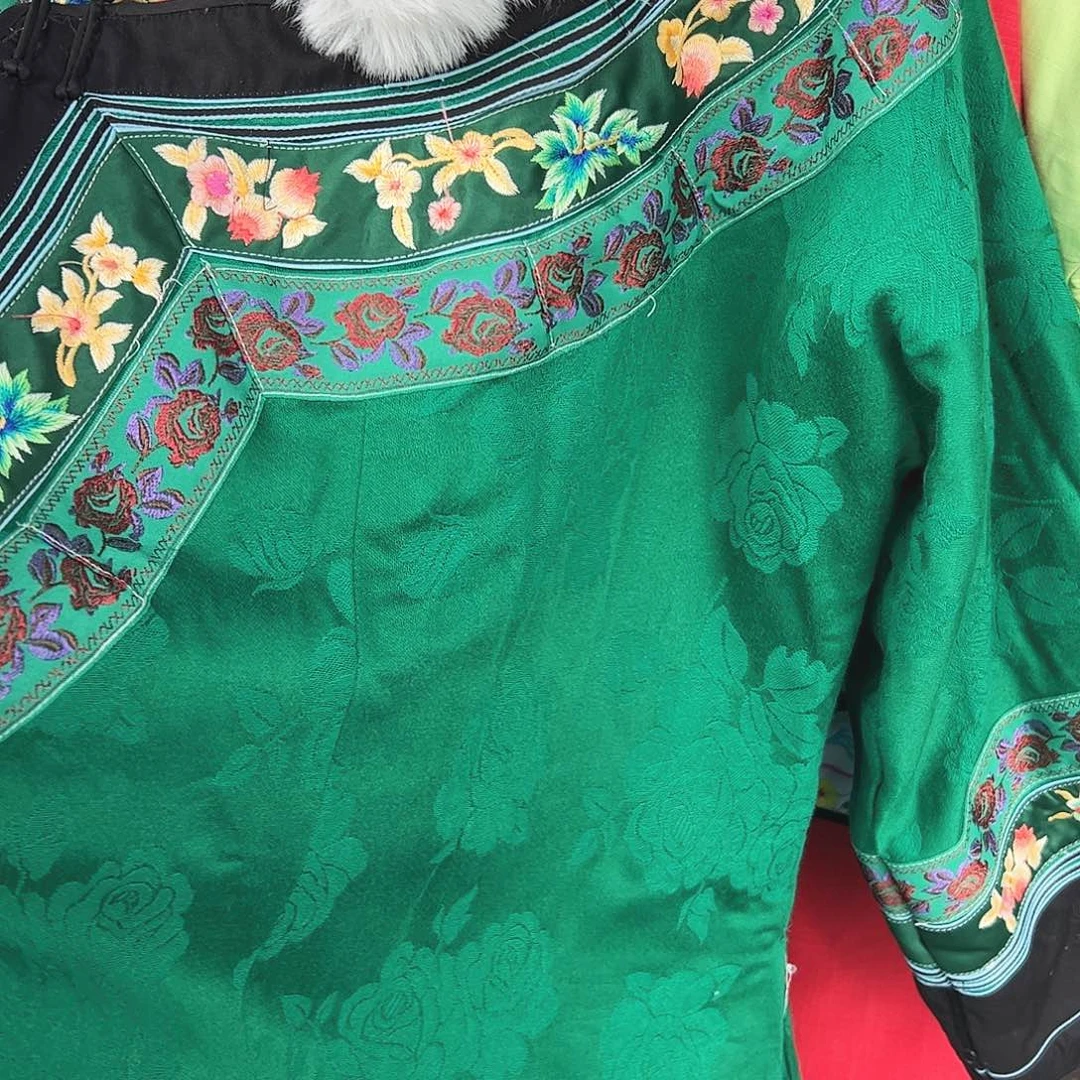 湘西苗族刺绣棉服156 145斤