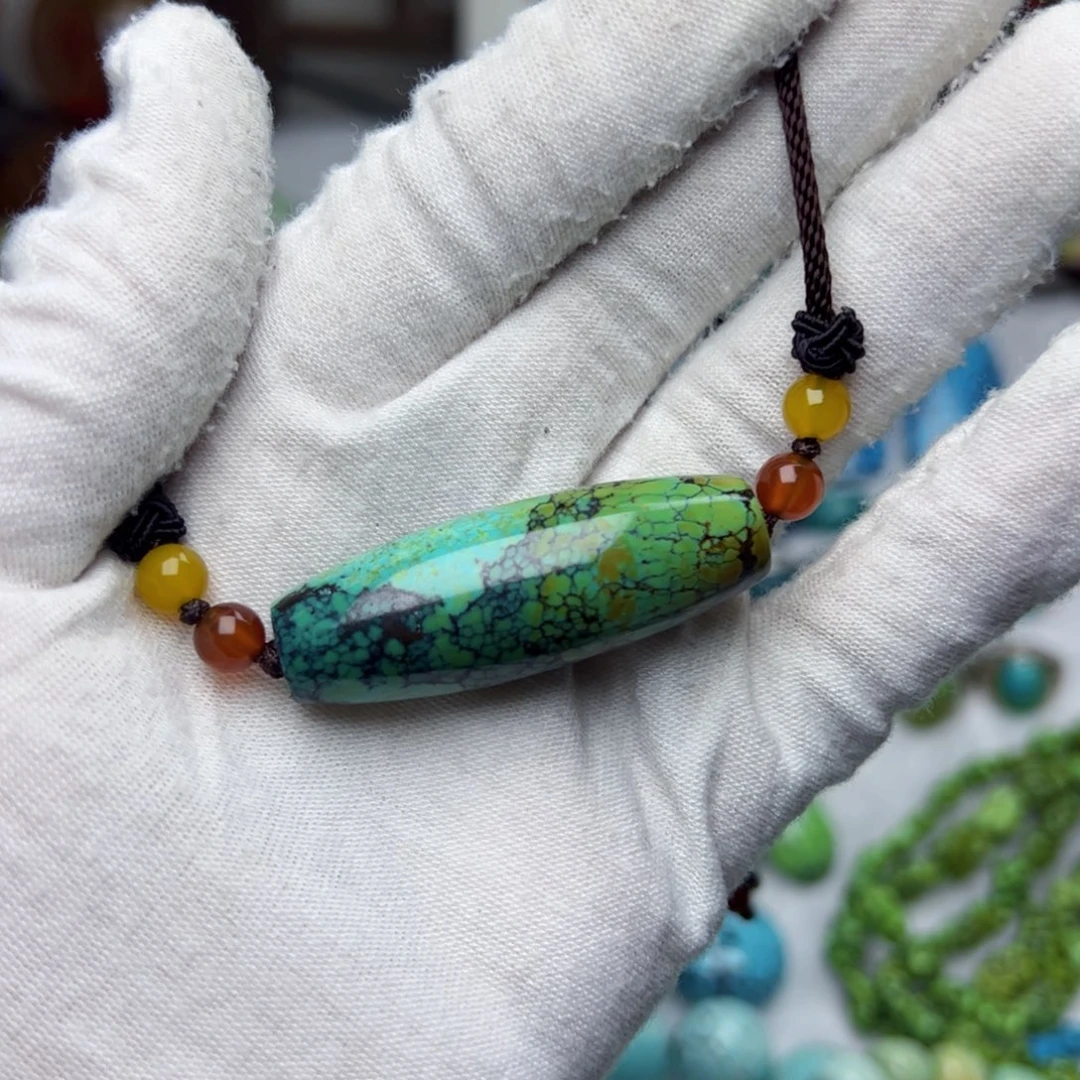 绿松石珠宝奇石未镶嵌