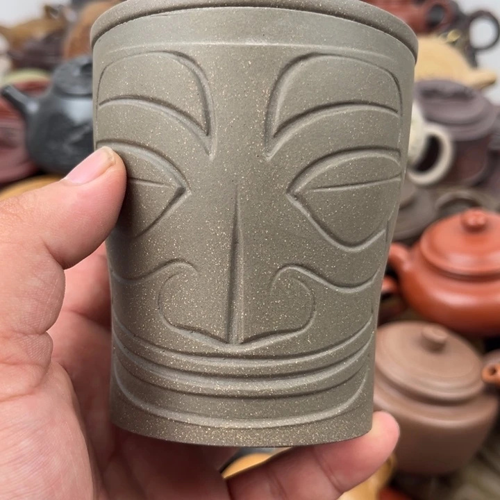 茶壶紫砂紫纱壶瑕疵