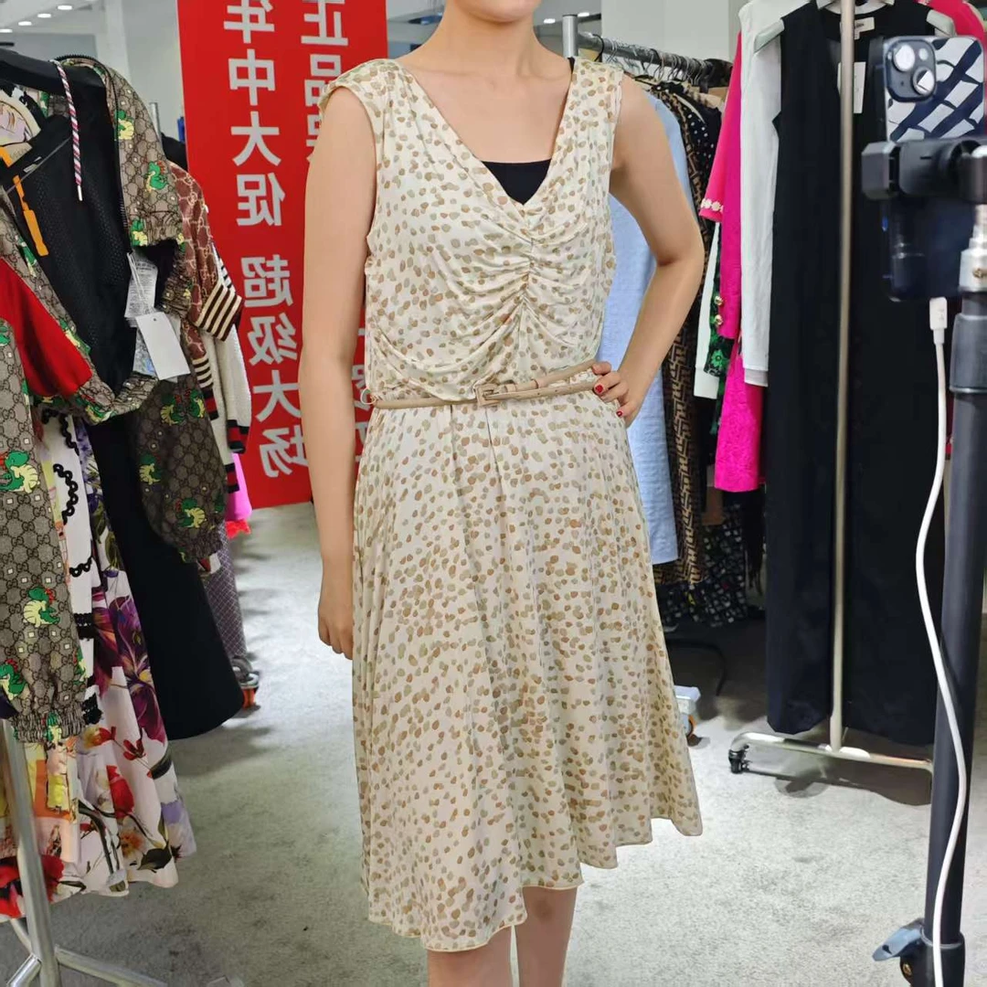 未使用 MaxMara MaxMara碎花连衣裙xl码