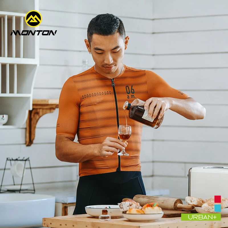 Monton脉腾男款骑行短上衣