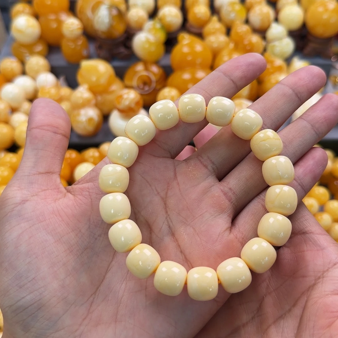 琥珀未镶嵌珠宝奇石13mm同料