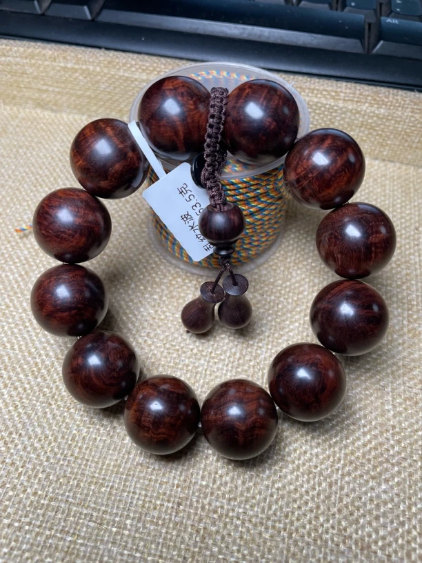 海南黄花梨紫油梨老料2.0水波特档