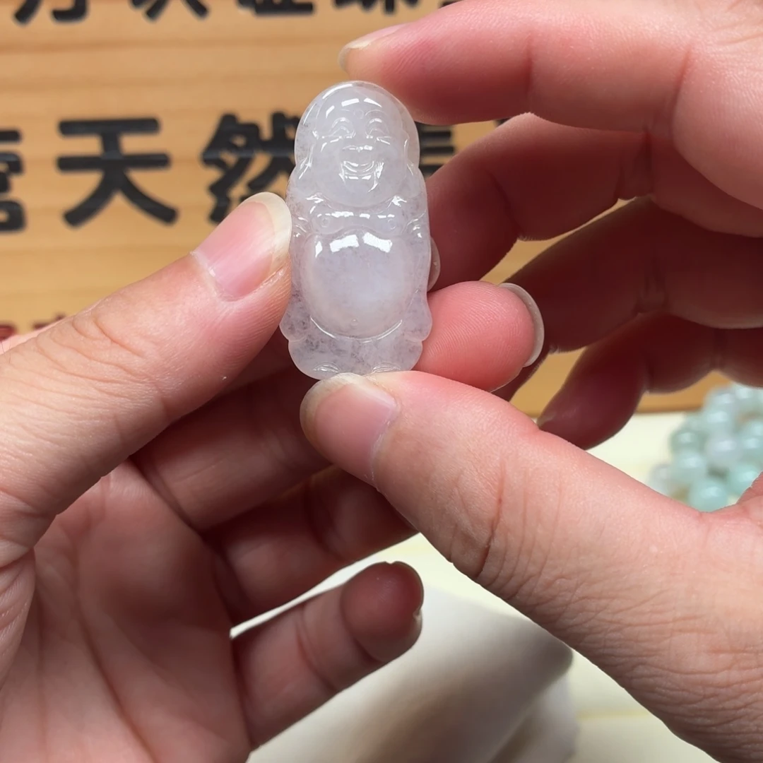 颈饰未镶嵌翡翠佛公