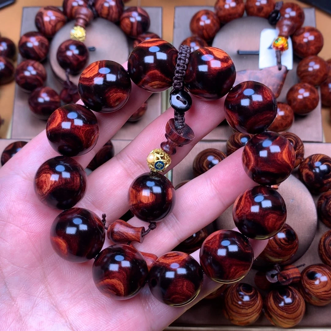 黄花梨/降香黄檀森黄花梨手串2.0