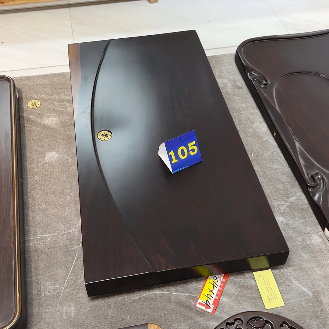 黑檀木实木茶盘80/40