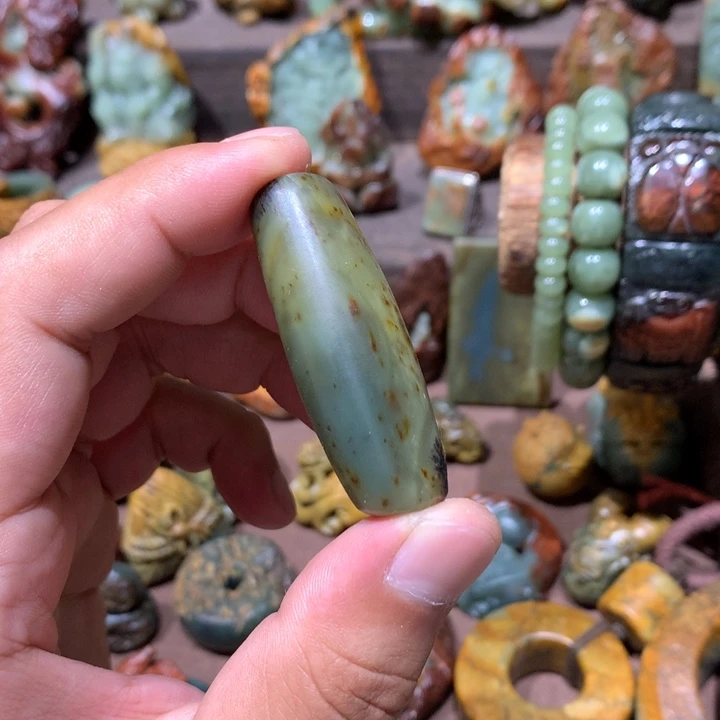 岫岩老玉（透闪石质玉）未镶嵌挂件