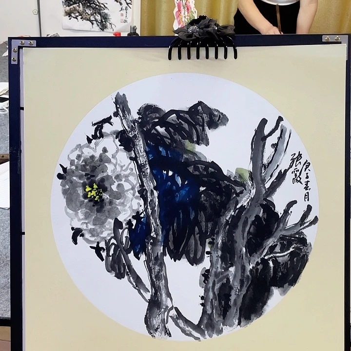 国画张圣敏先生纯手绘作品