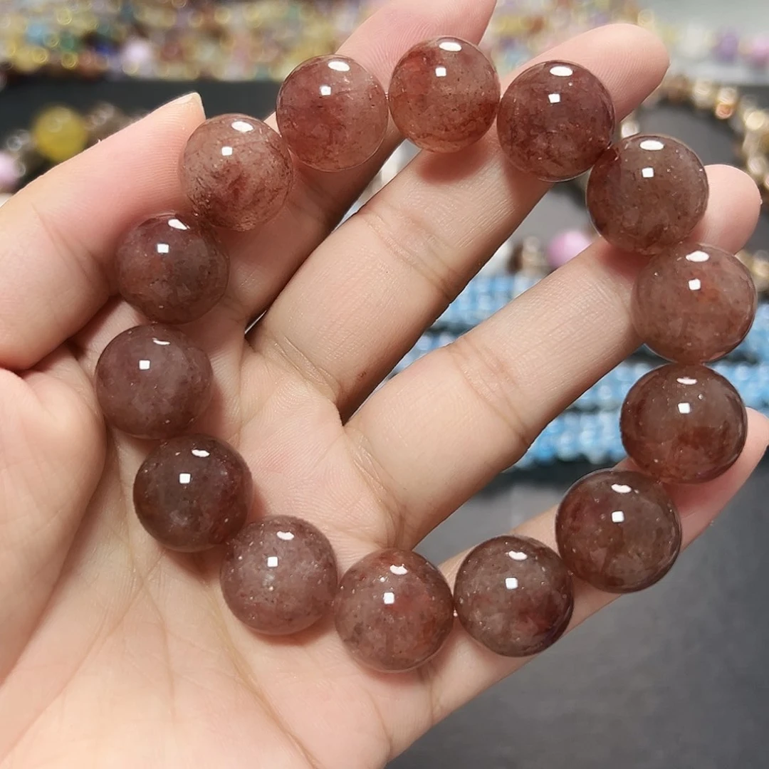 未镶嵌手链水晶红玫瑰极光23手链15毫米5号