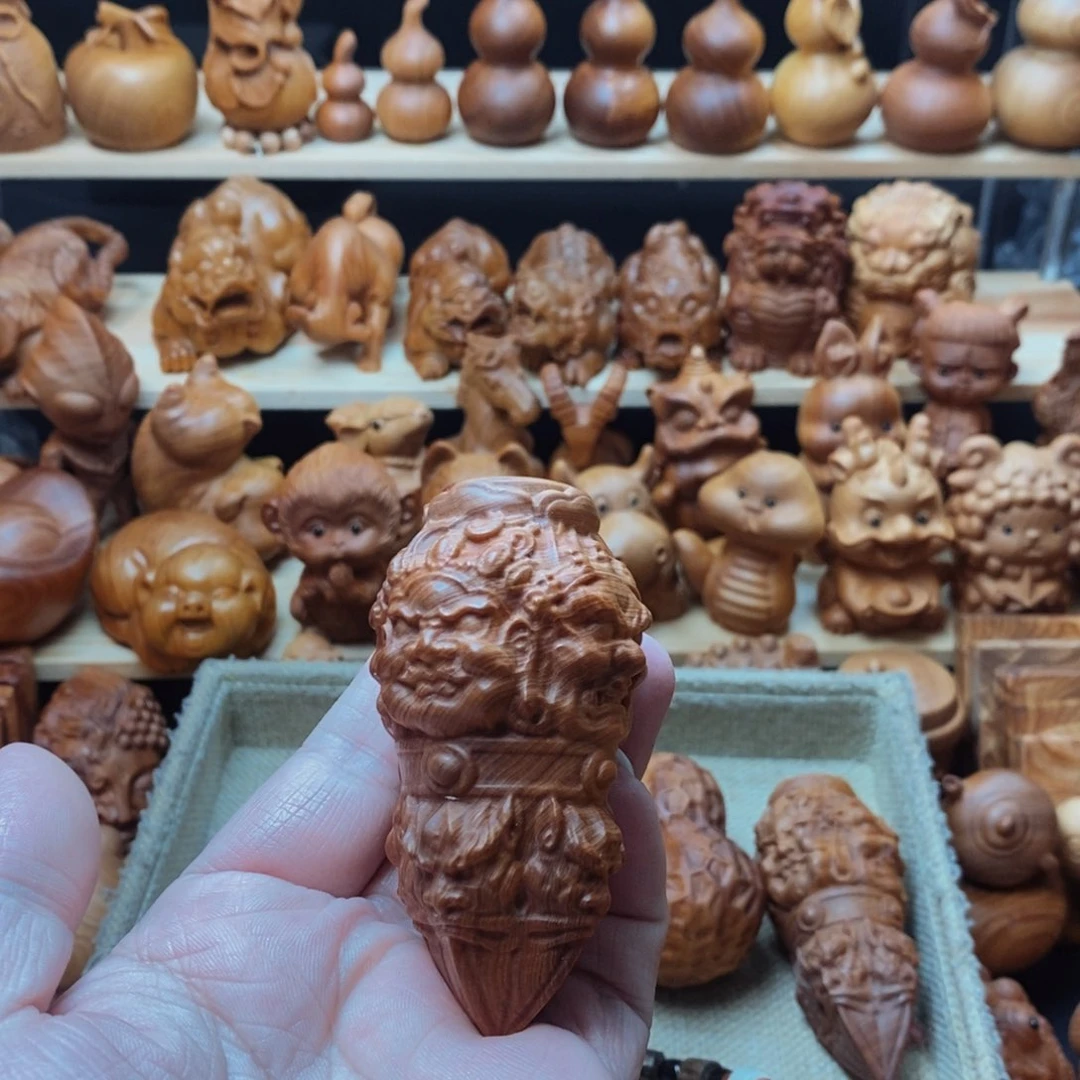 木质崖柏木雕。。。。