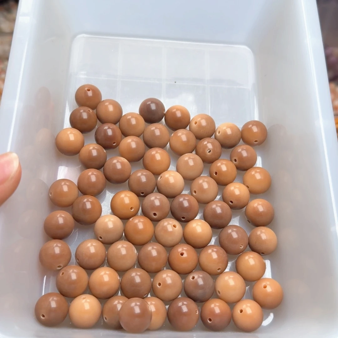 菩提根/象牙果吊坠50颗风化老籽14圆