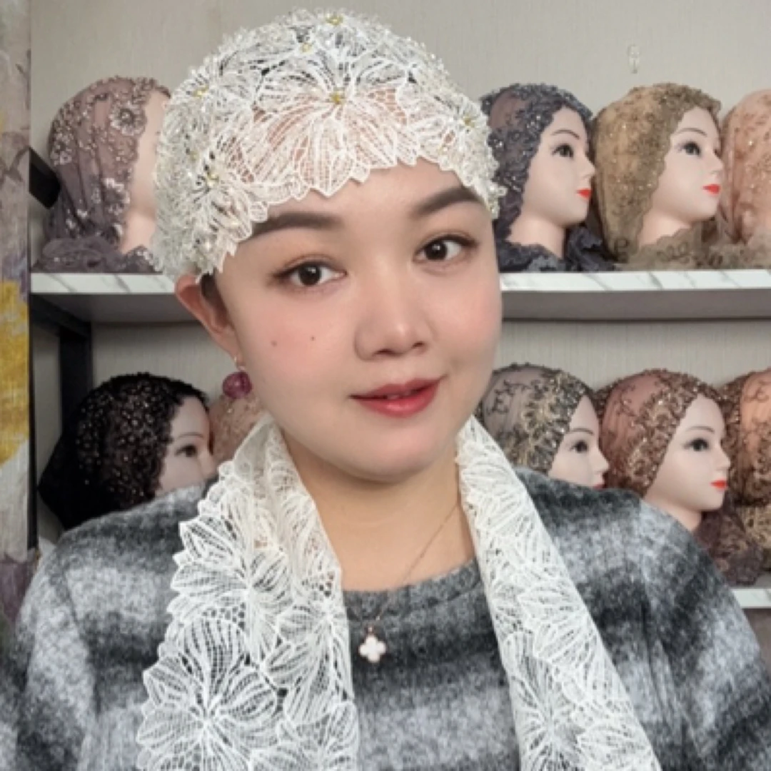 专柜定制金线单层高端披肩帽气质时尚百搭