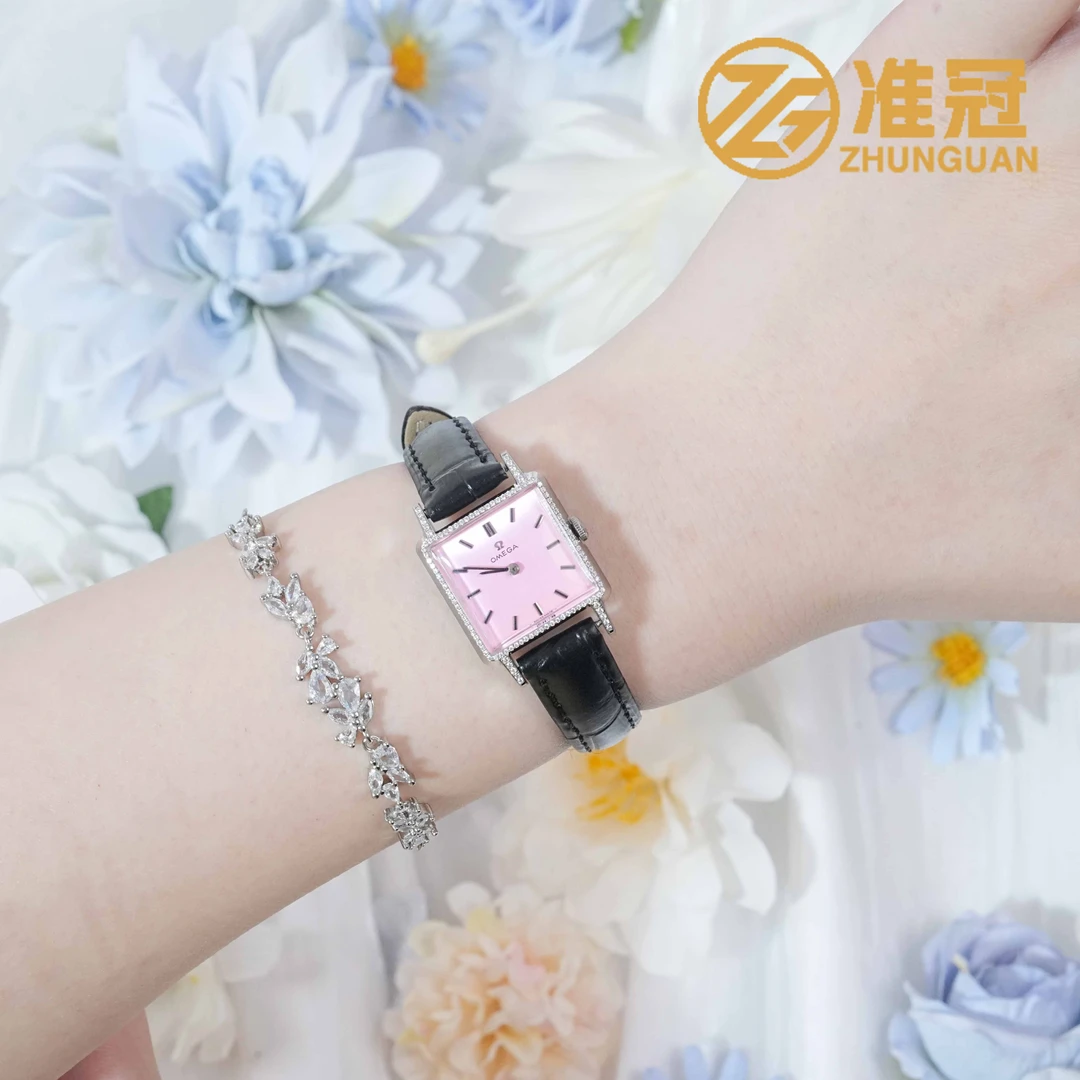 95新 Omega/欧米茄 20.5mm手动机械JM6464日内瓦后钻瑞士名表