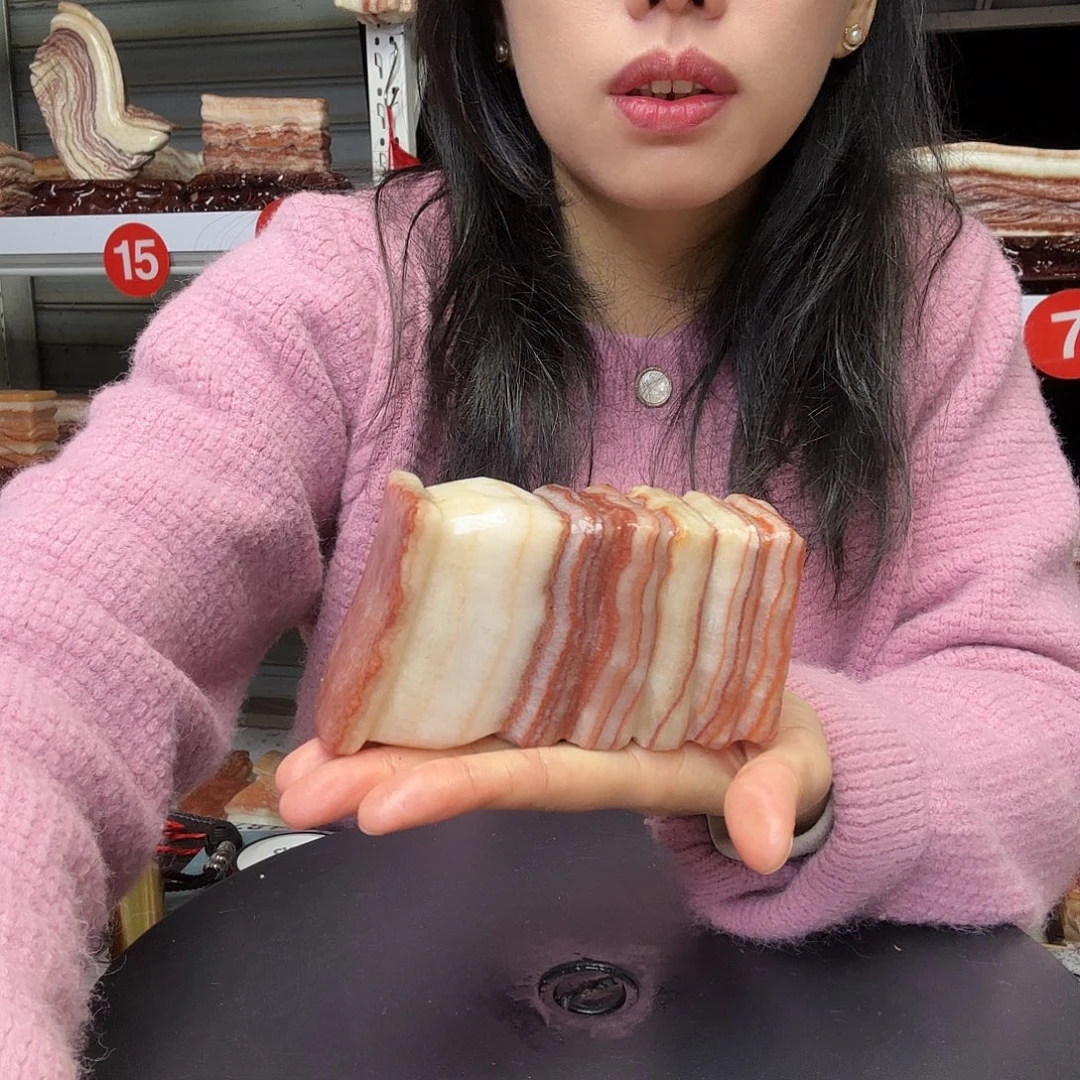 石材广西天然猪肉石头