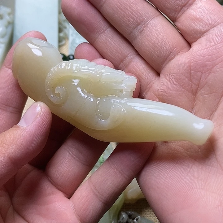 五***哥和田玉未镶嵌挂件