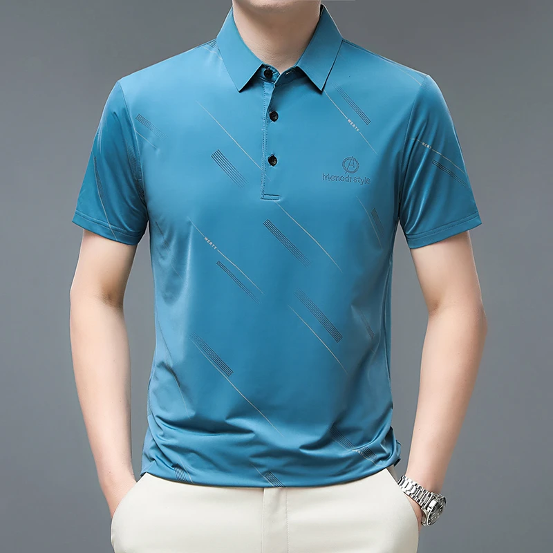 POLO男款上档次男士男士男士网红高品质POLO衫男士