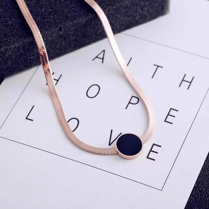 钛钢项链  QQ676 项链