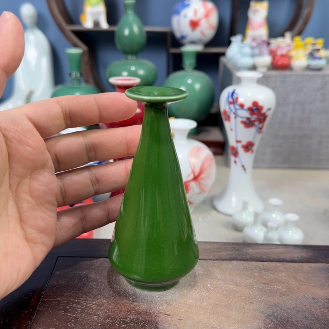 陶瓷手工小花器摆件