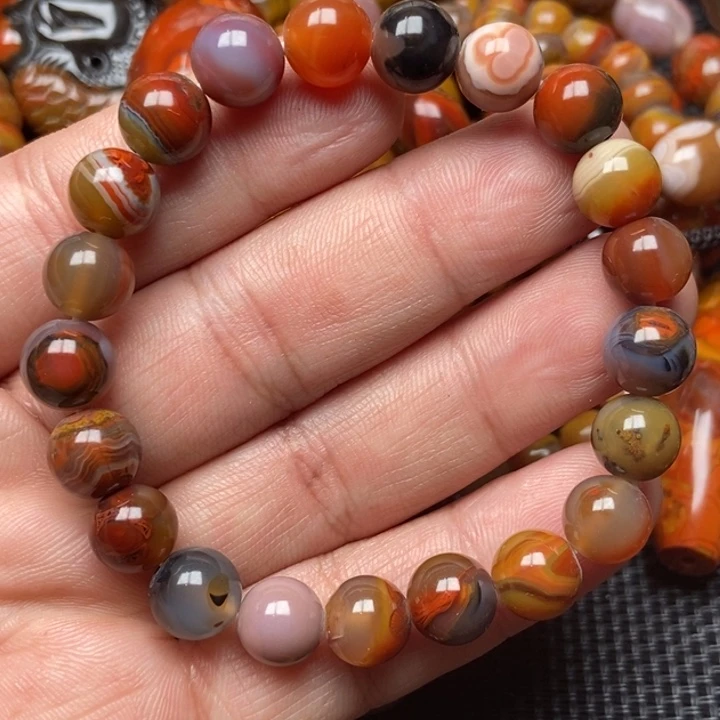 玛瑙/玉髓手串未镶嵌