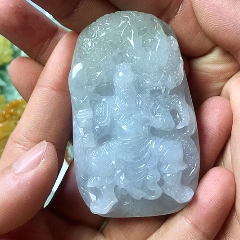 翡翠未镶嵌颈饰天然缅甸翡翠a货