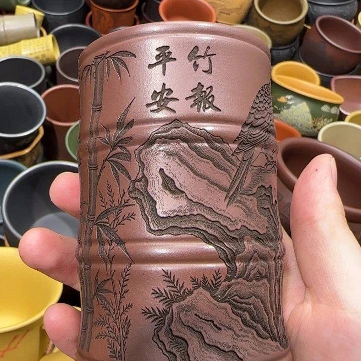 茶杯紫砂全手工紫砂