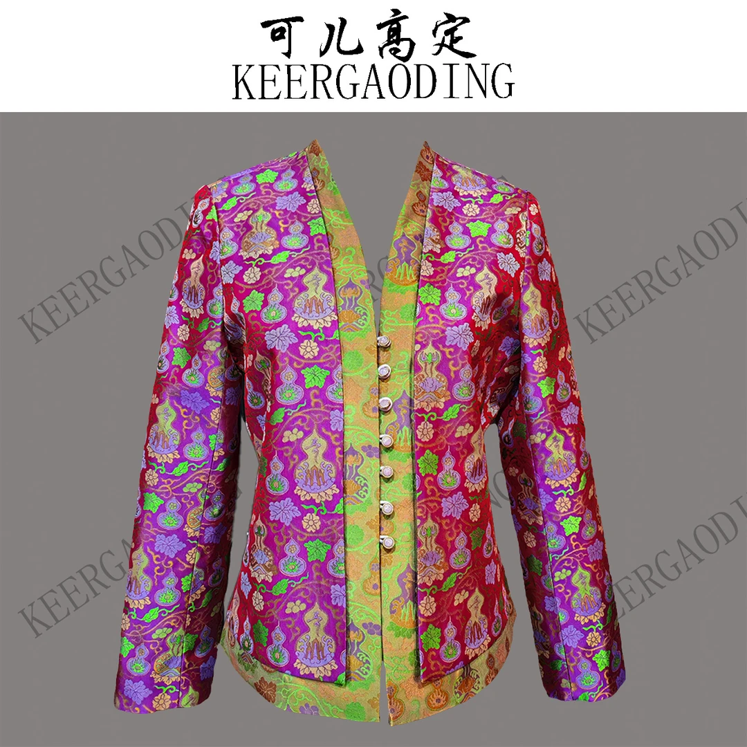 【可儿•高定】非遗蜀锦高端新中式国风设计师款外套KD-53290083