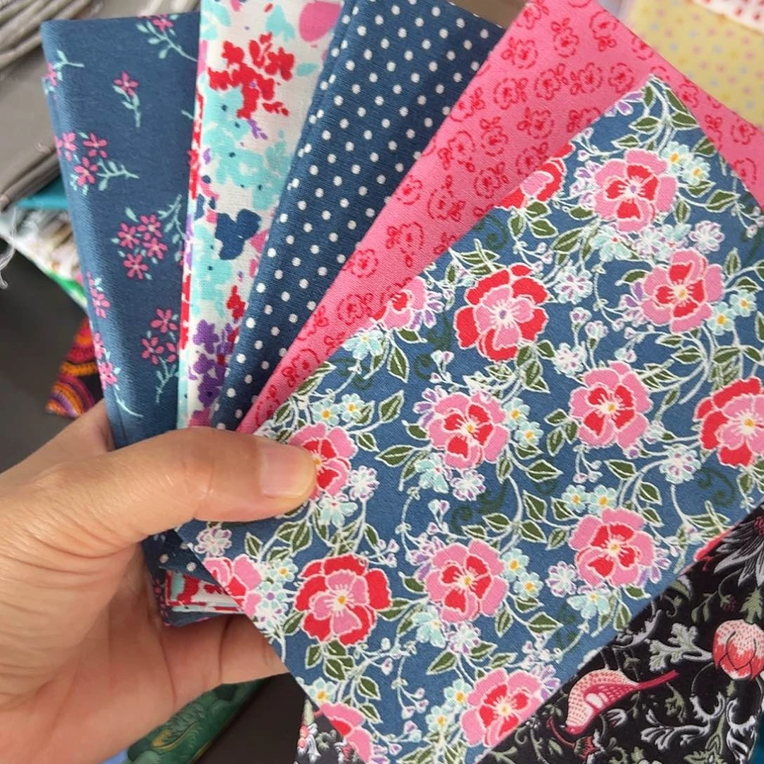 5片品牌原单纯棉小布块45.50厘米一片