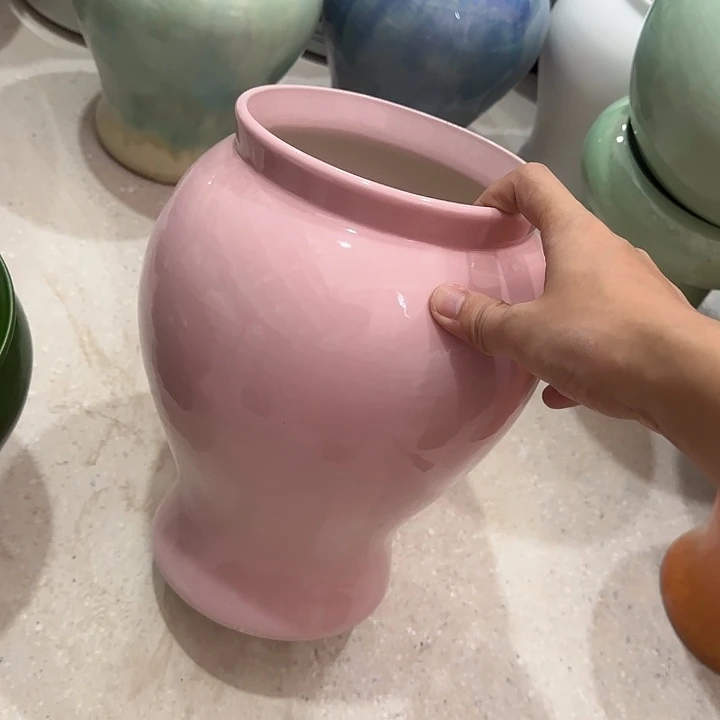 白泥花盆正品有孔