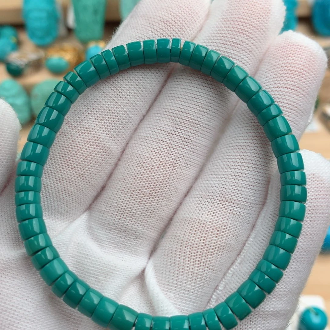 绿松石配饰未镶嵌5.4mm