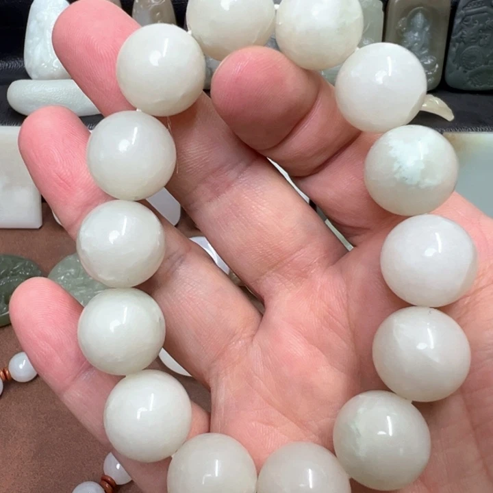 未镶嵌手串和田玉