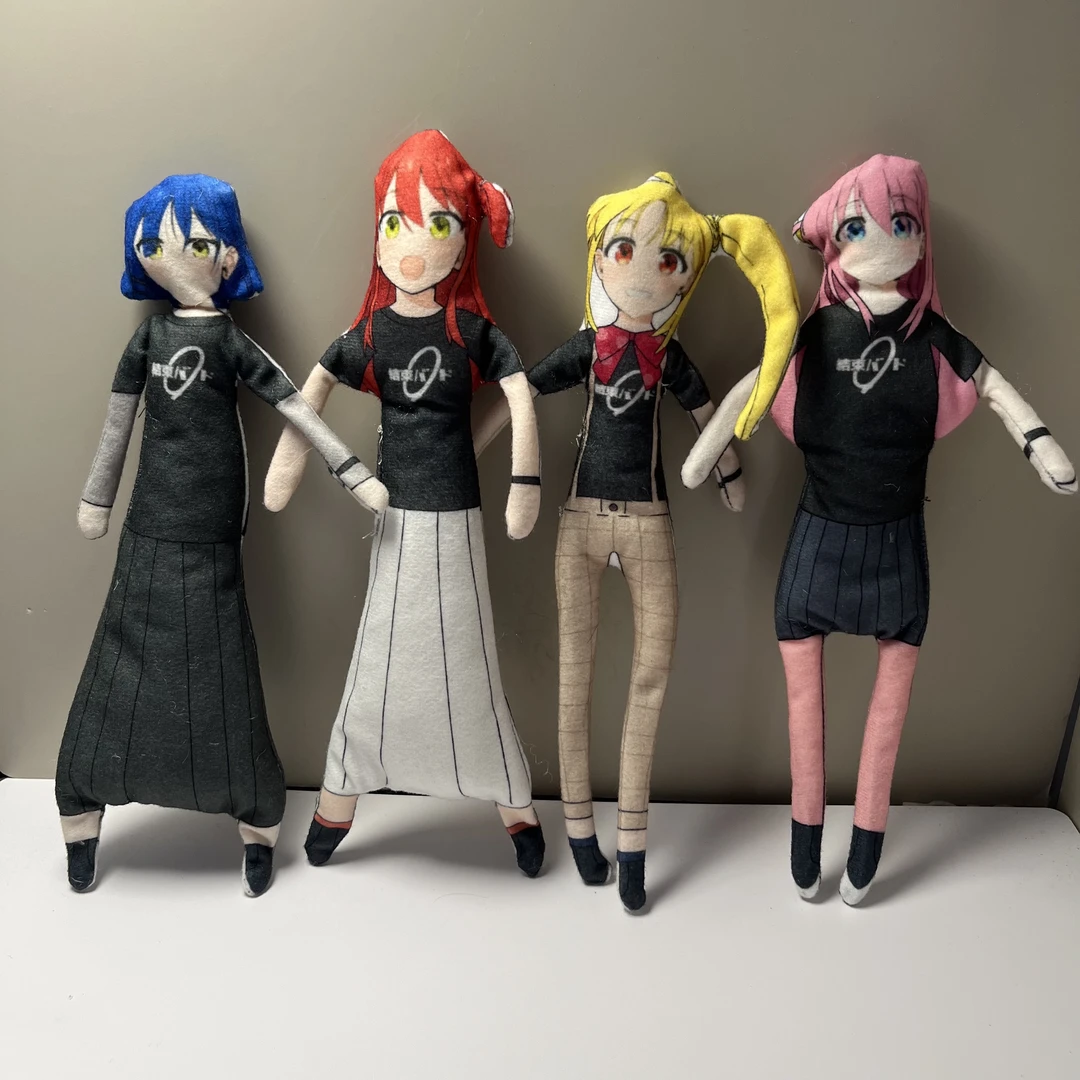 孤独摇滚老鼠干公仔手脚铁丝骨架可活动摆造型毛绒玩偶动漫周边